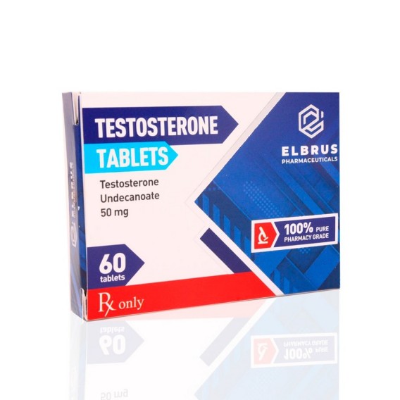 Testosterone Tablets 50 mg Elbrus Pharmaceuticals