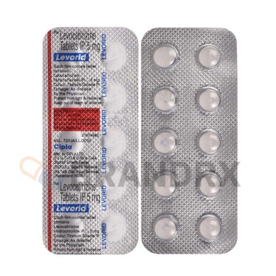 Levorid 5 mg Cipla