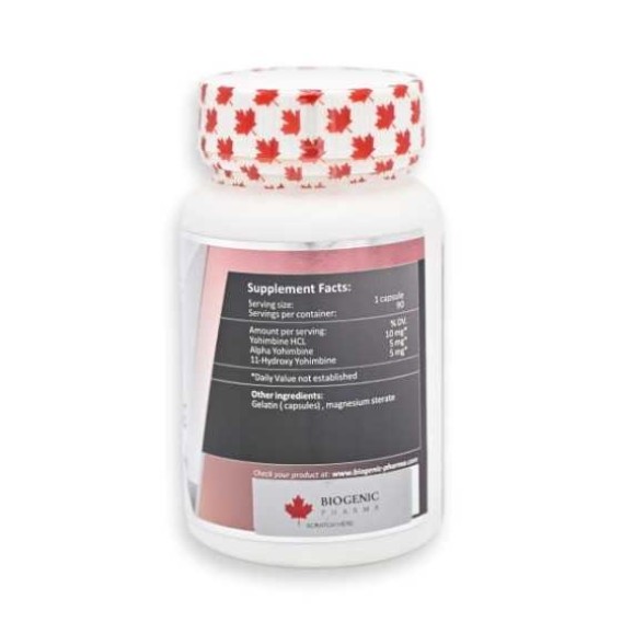 BIOGENIC PHARMA - TRIPLE YOHIMBINE Biogenic pharma